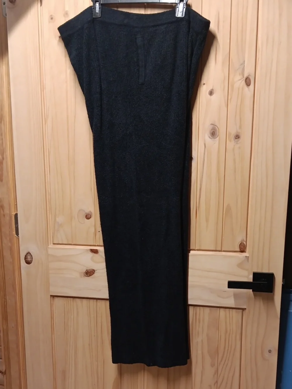 Barefoot Dreams Cozy Chic Lite, Knit Draped Cardigan with Wide-Leg Pants EUC